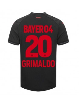 Billige Bayer Leverkusen Alejandro Grimaldo #20 Hjemmedrakt 2023-24 Kortermet